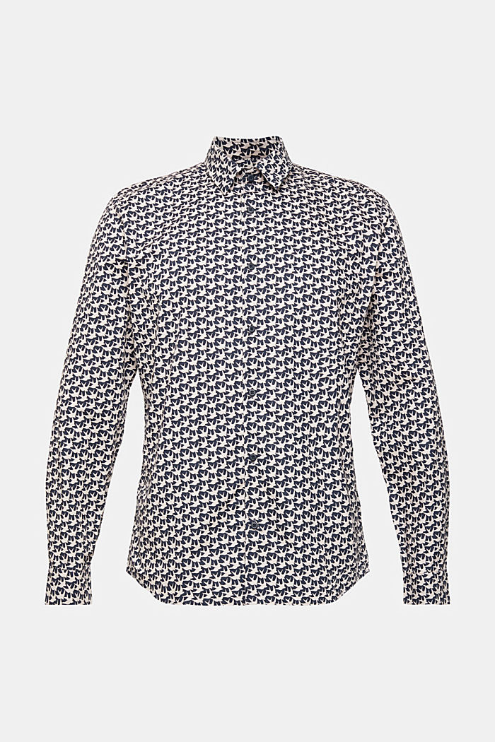 All-over print shirt, NAVY, detail-asia image number 6
