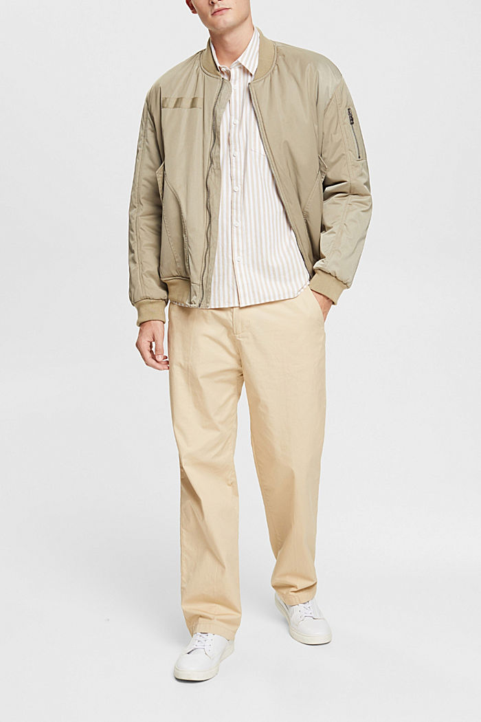 Striped shirt, CREAM BEIGE, detail-asia image number 1