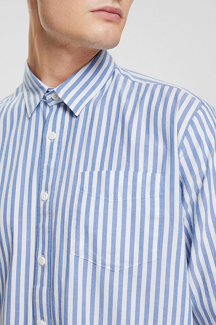 條紋恤衫, BLUE, detail-asia image number 2