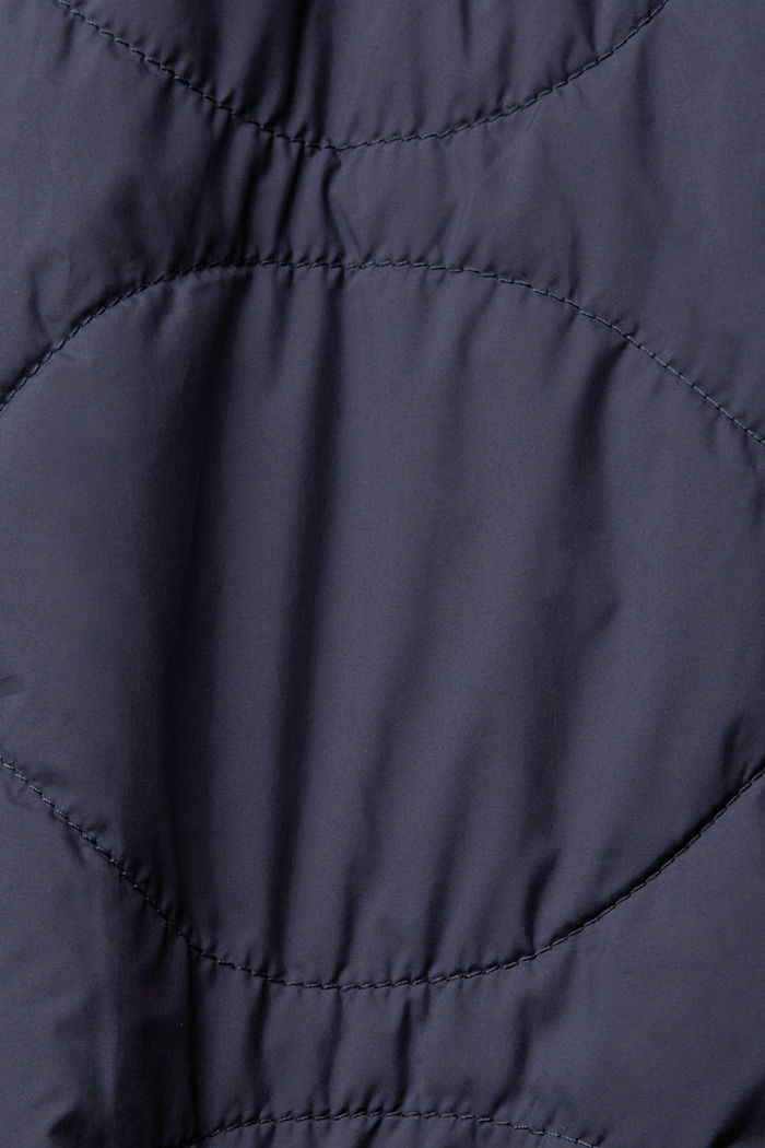 Lightweight quilted jacket, NAVY, detail-asia image number 4
