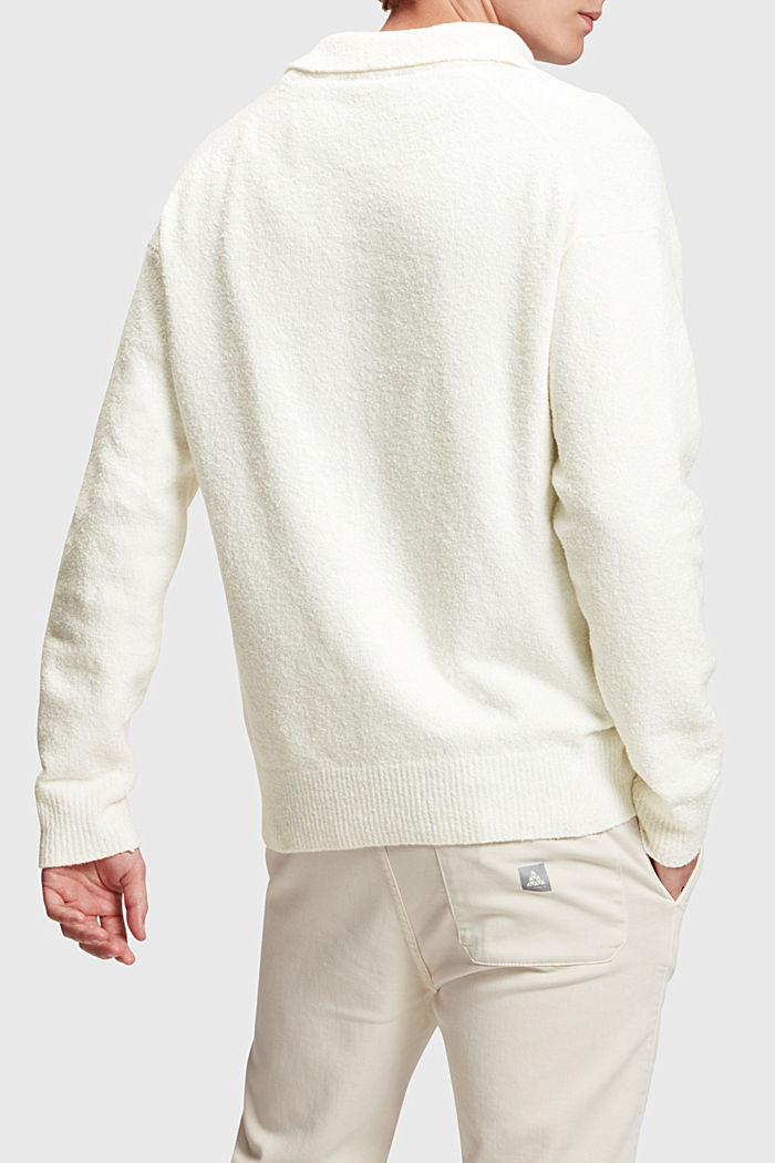 Polo jumper, OFF WHITE, detail-asia image number 2