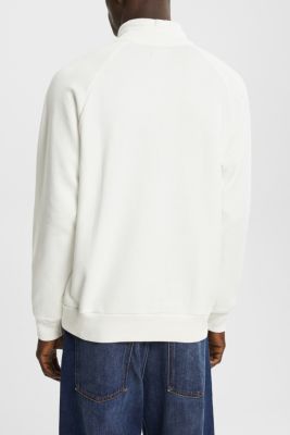 Half zip sweatshirt, OFF WHITE, detail-asia image number 3