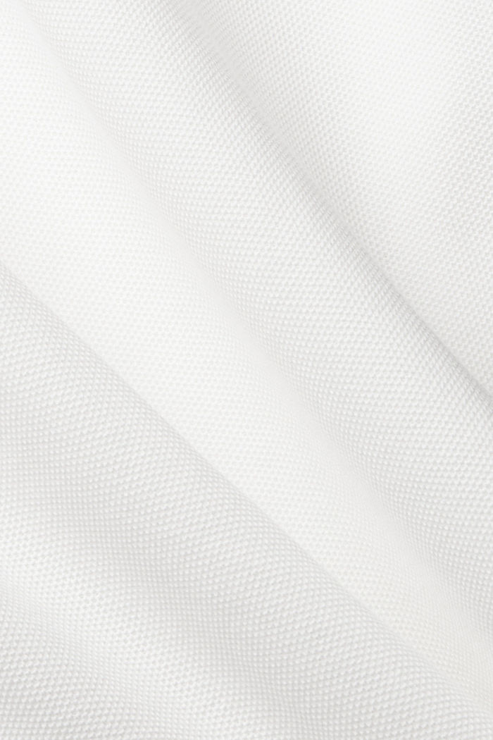 Long sleeve piqué polo shirt, OFF WHITE, detail-asia image number 5