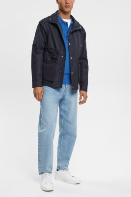 Long sleeve piqué polo shirt, BLUE, detail-asia image number 1