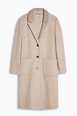 edc - Lightweight blended wool coat at our Online Shop