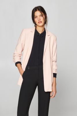 Esprit Oversized blazer  with gathered sleeves at our 