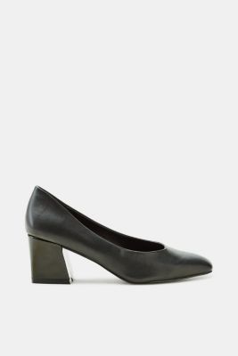 Esprit Court shoes with a block heel at our Online Shop