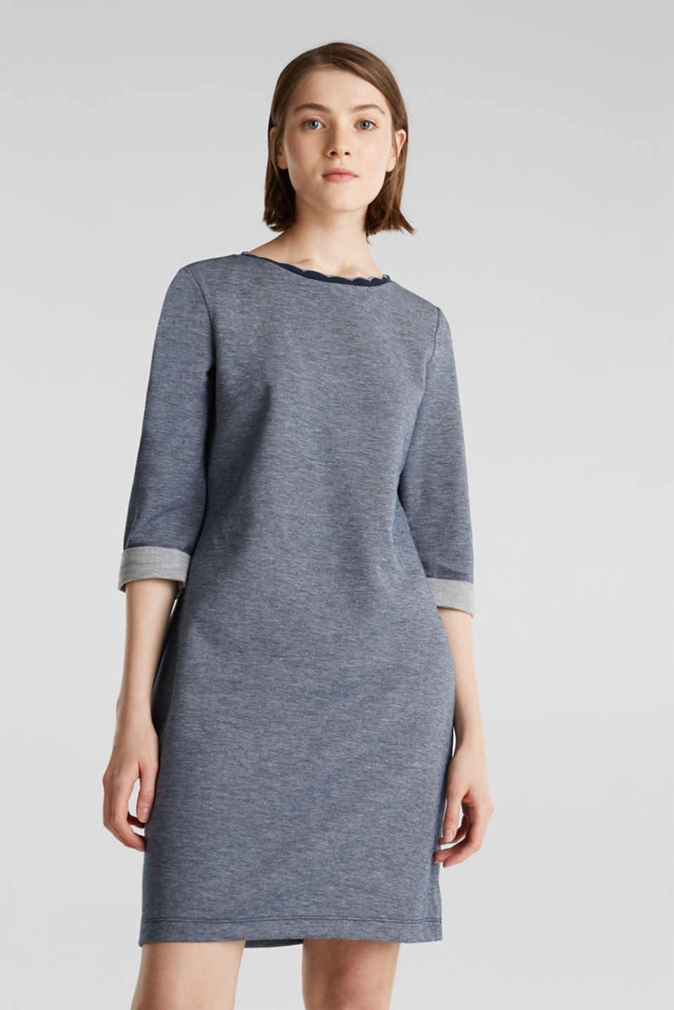 edc - Kleid aus Doubleface-Jersey im Online Shop kaufen