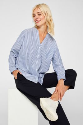 Esprit OversizedBluse aus 100 Baumwolle im Online Shop kaufen