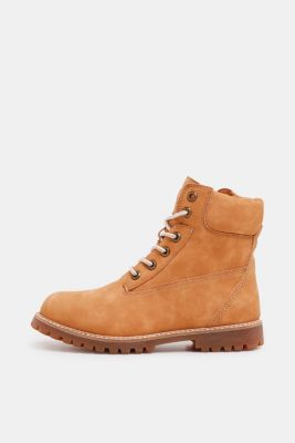 Schnürboots in Leder-Optik