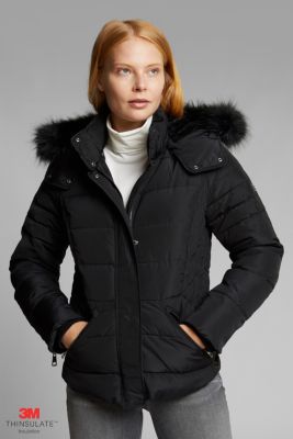 Esprit Quilted jacket with 3M™ Thinsulate™ padding at our Online Shop