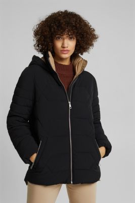 Esprit Recycled nylon quilted jacket at our Online Shop