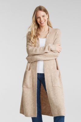 alpaca long cardigan