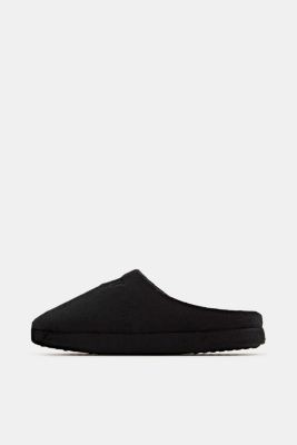 fur slip ons