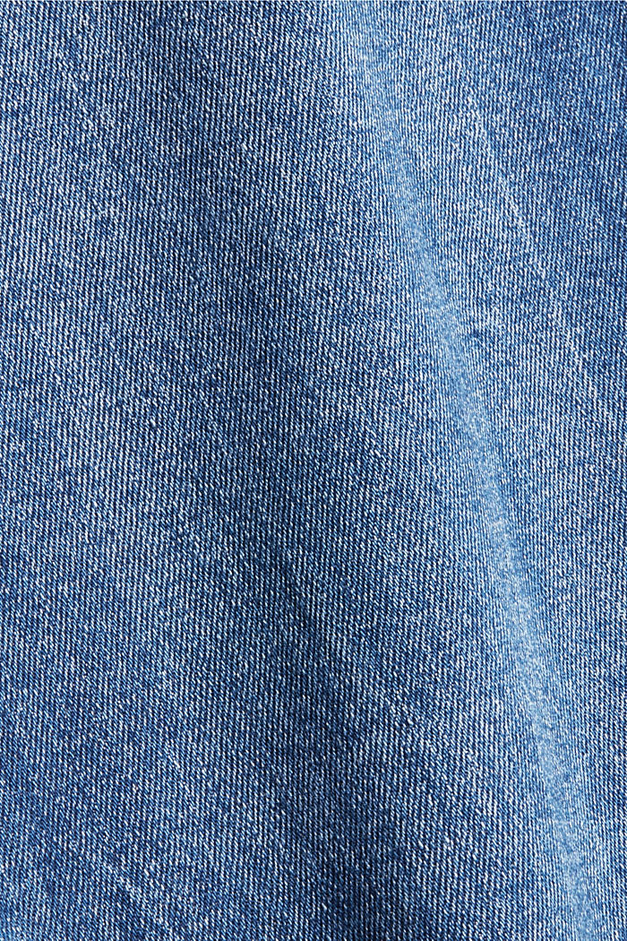 Skirts denim Straight Fit High Rise, BLUE DARK WASHED, detail image number 4