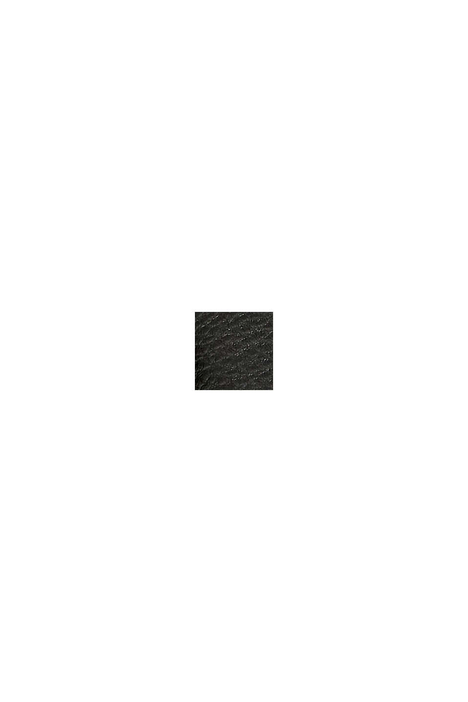 Wegańska: kwadratowa torba na ramię, BLACK, swatch