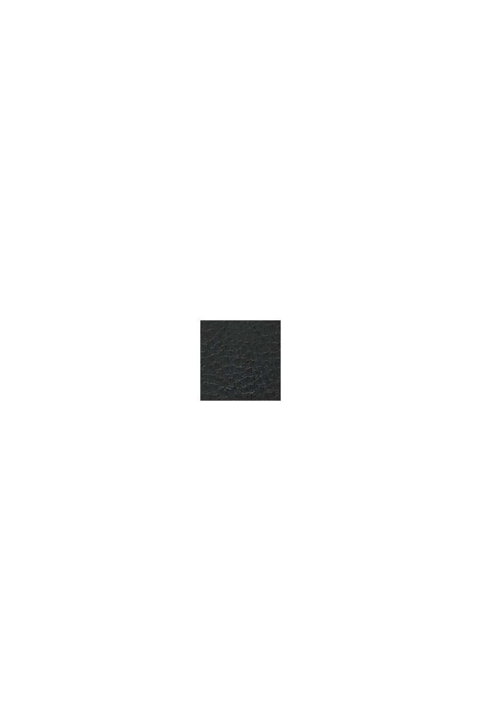 Veganský produkt: kabelka ve tvaru vaku z imitace kůže, BLACK, swatch