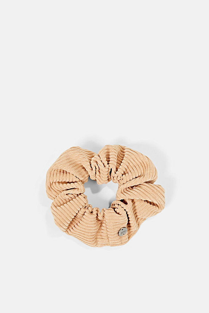 Manšestrová gumička scrunchie