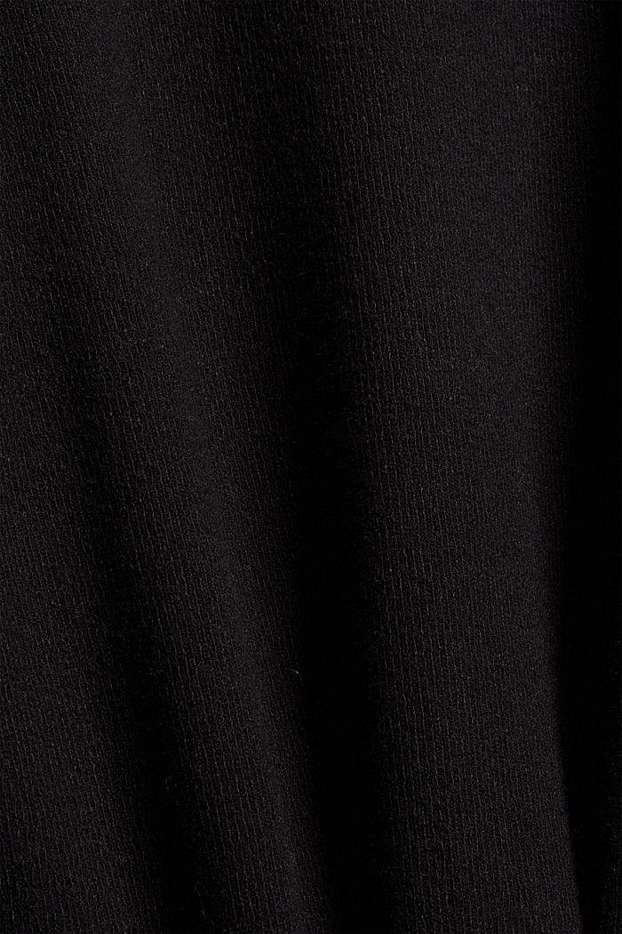 Knit dress with LENZING™ ECOVERO™, BLACK, detail image number 5