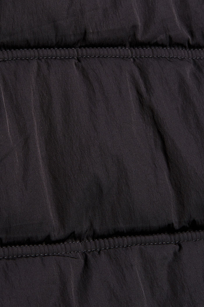 Recycled: quilted coat with 3M™ Thinsulate™, BLACK, detail image number 4