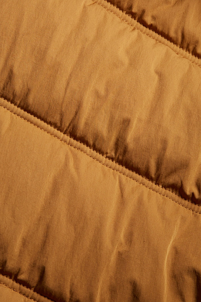 Recycled: quilted coat with 3M™ Thinsulate™, CAMEL, detail image number 4