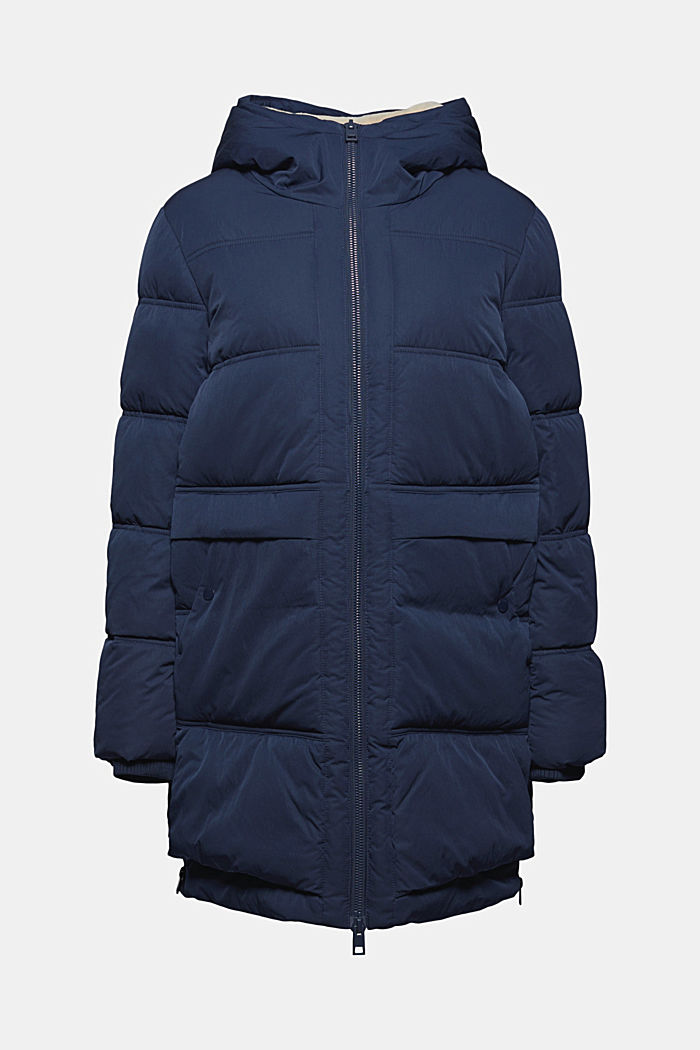 Recycled: quilted coat with 3M™ Thinsulate™, NAVY, detail image number 6