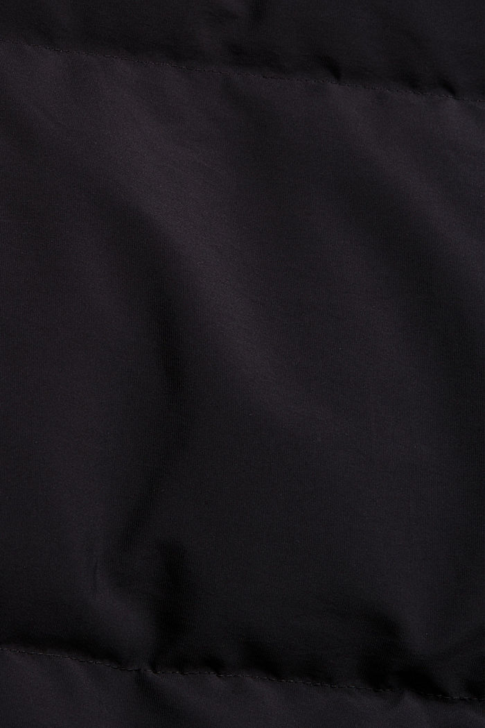 Reciclado: abrigo reversible con plumón sostenible, BLACK, detail image number 4