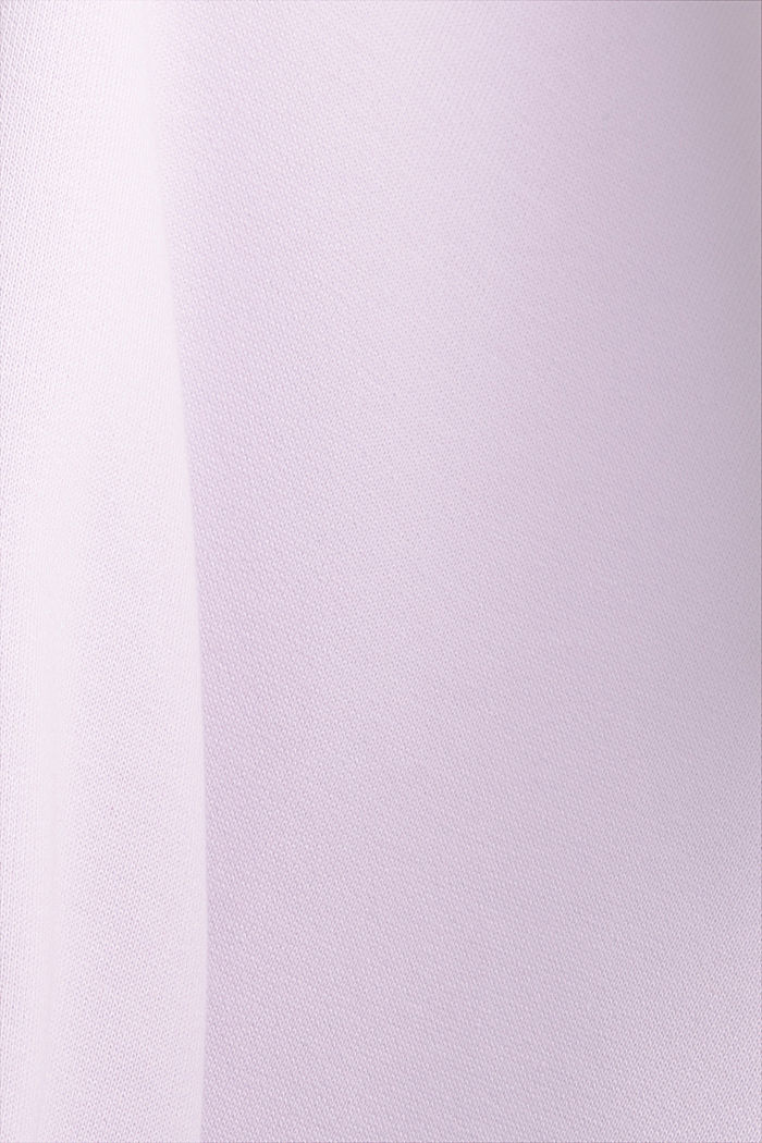 Sudadera de felpa con capucha en 100% algodón, LILAC, detail image number 4