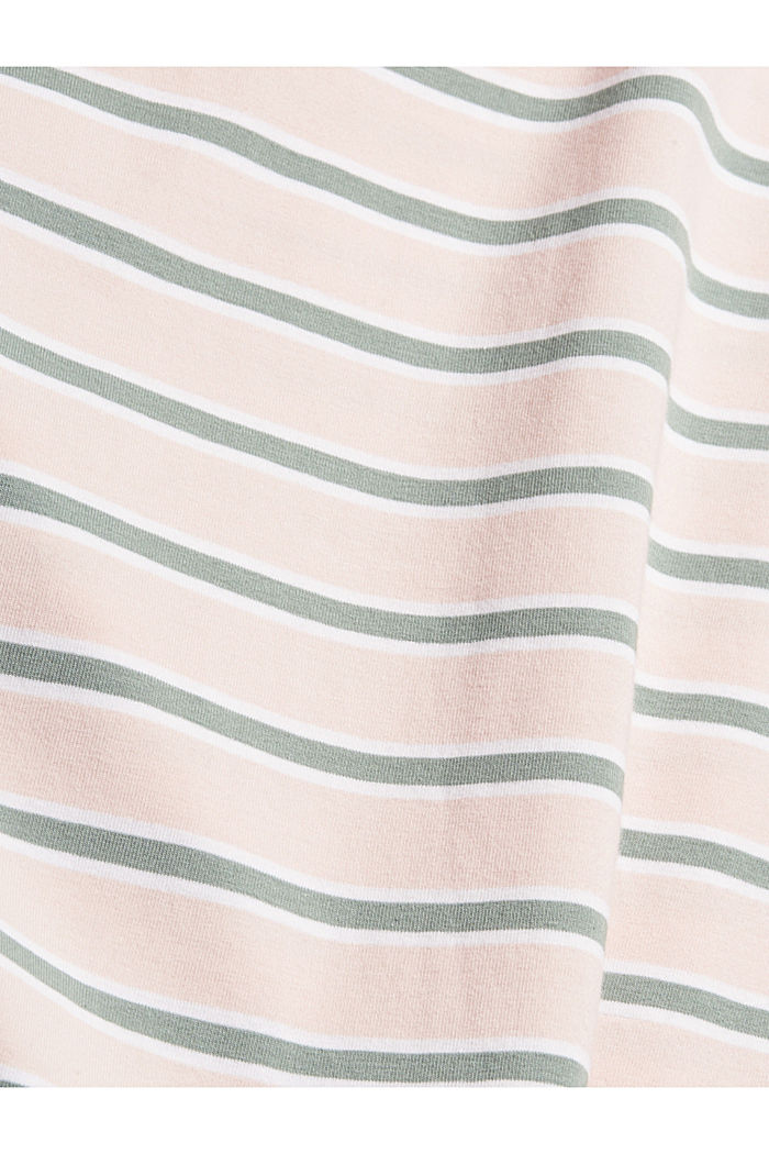 Long sleeve top with stripes, organic cotton, PASTEL PINK, detail image number 4