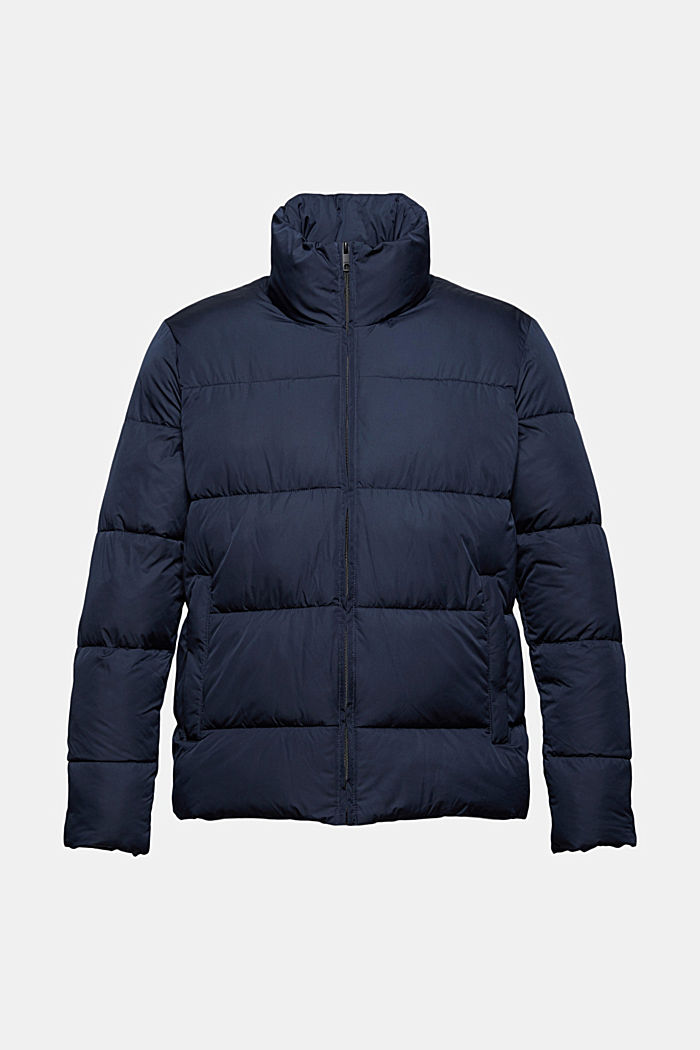 Recycled: weatherproof quilted jacket