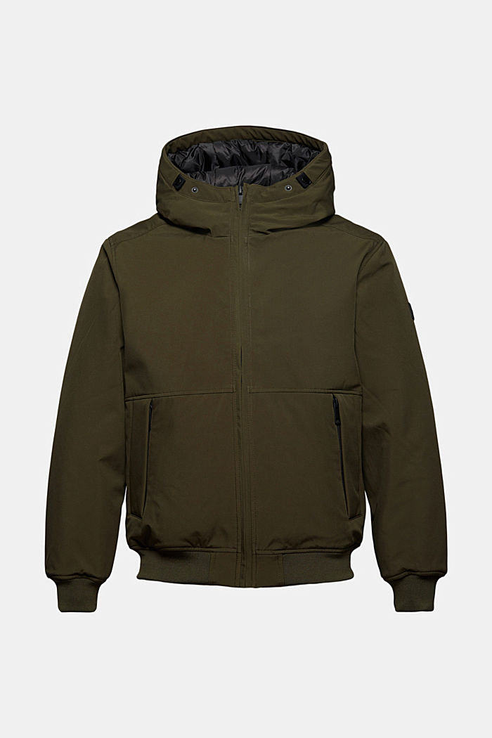 Recycled: jacket featuring 3M™ Thinsulate™, DARK KHAKI, detail image number 6