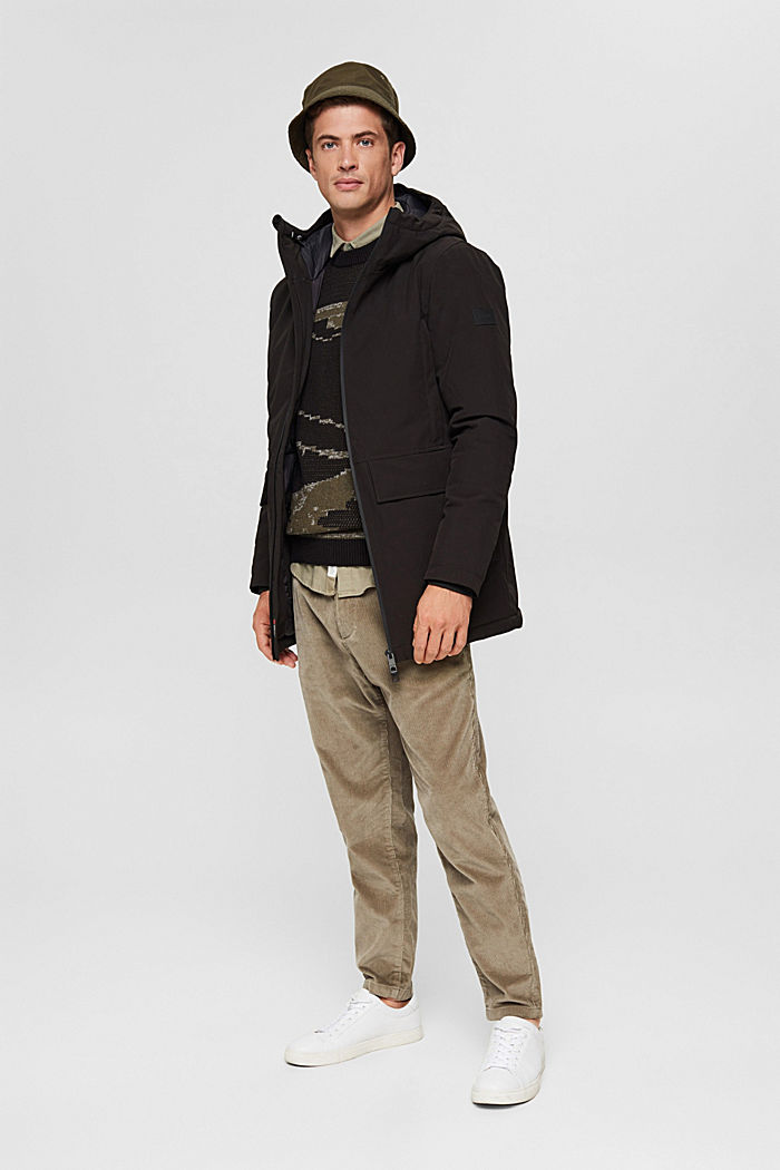 Reciclado: chaqueta con Thinsulate™ de 3M™, BLACK, detail image number 1