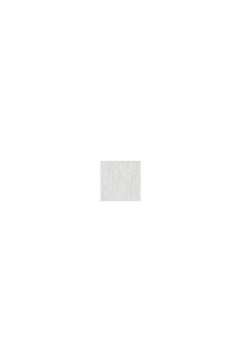 Sudadera de algodón con logotipo bordado, OFF WHITE, swatch