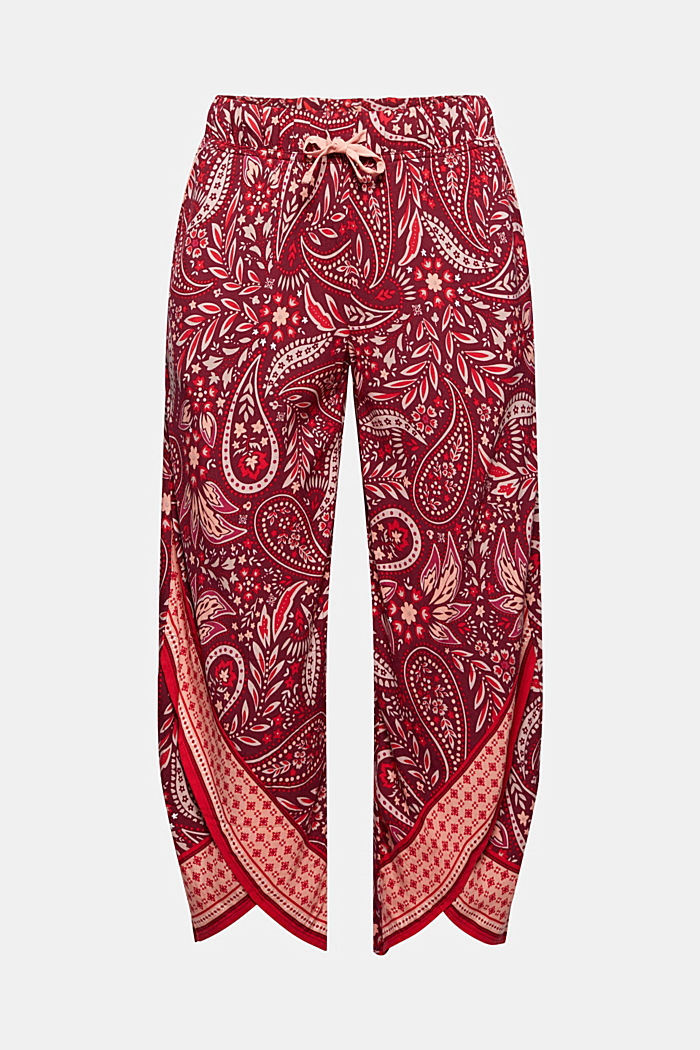 Cropped Pyjama-Hose aus LENZING™ ECOVERO™