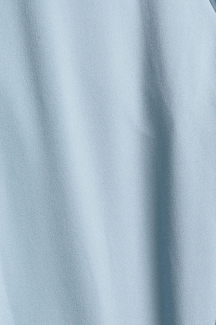 Reciclados: leggings con rayas metalizadas, PASTEL BLUE, detail image number 4