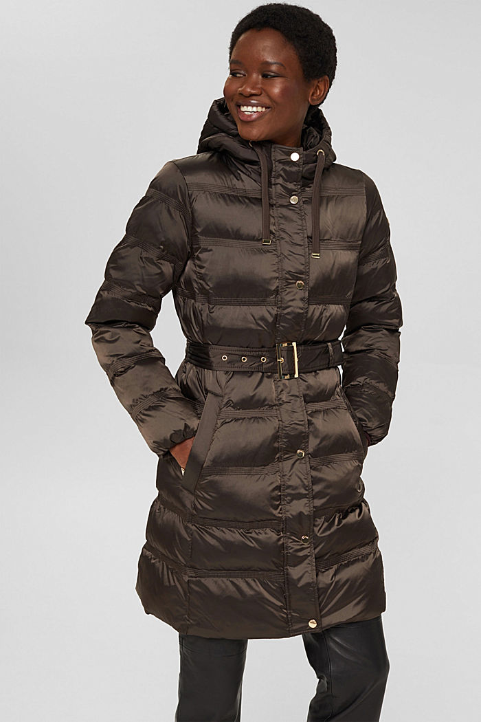 In materiale riciclato: cappotto trapuntato con 3M™ Thinsulate™