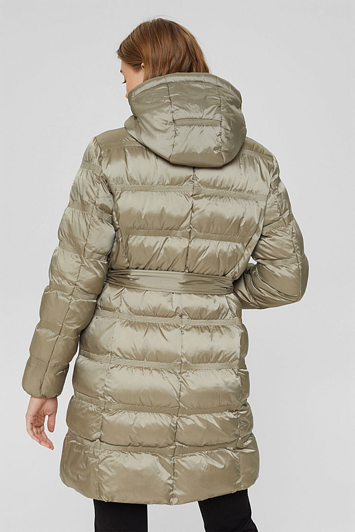 Recycled: quilted coat with 3M™ Thinsulate™, LIGHT KHAKI, detail image number 3