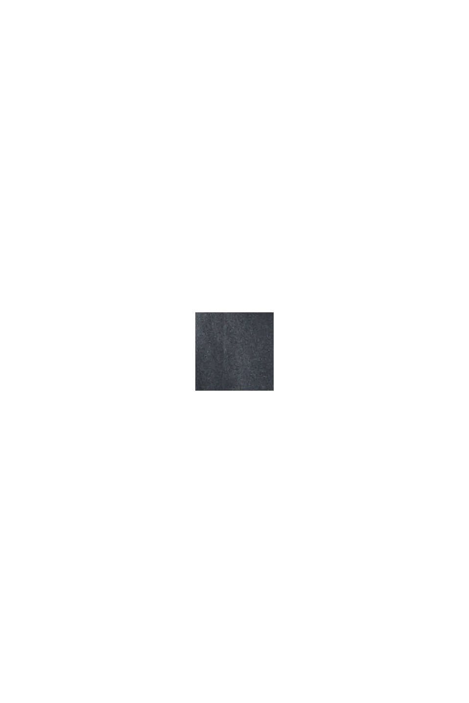 Eggshape-Mantel im Materialmix, 3M™ Thinsulate™, BLACK, swatch