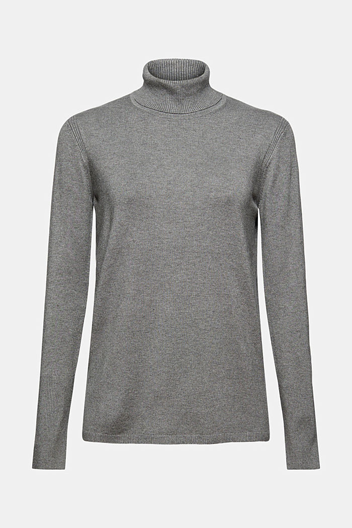 Basic pulovr s rolákovým límcem, LENZING™ ECOVERO™