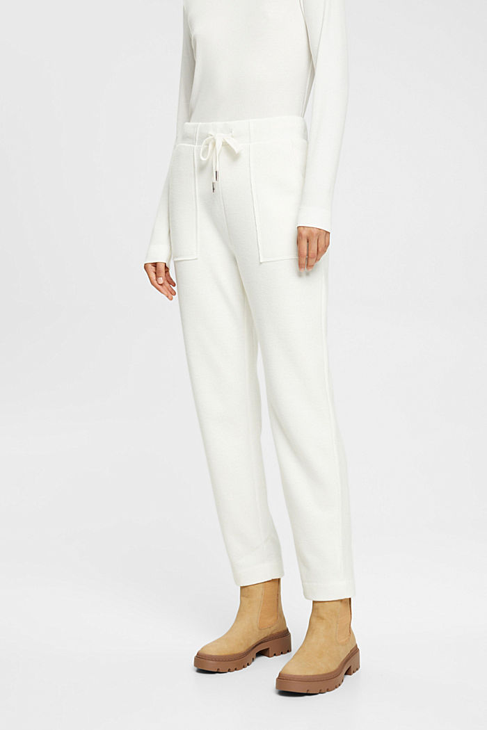 Pants knitted, OFF WHITE, detail-asia image number 0