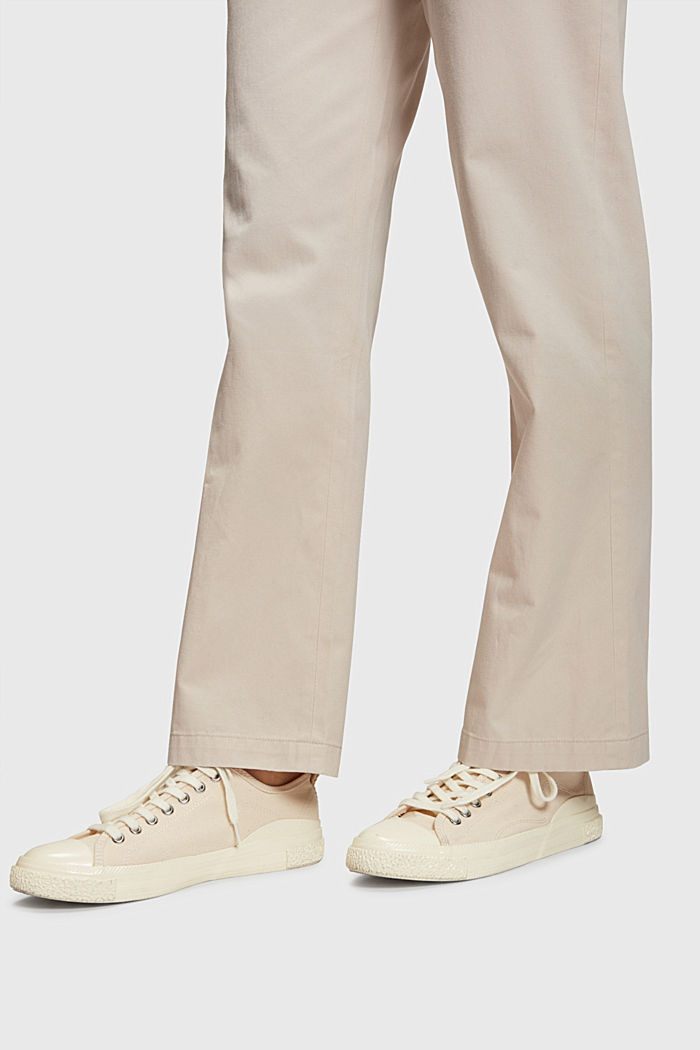 Low-rise chinos, TAUPE, detail-asia image number 3