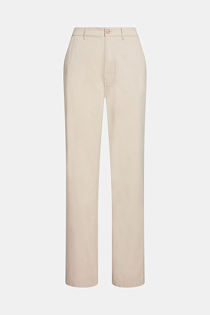 Low-rise chinos, TAUPE, detail-asia image number 4
