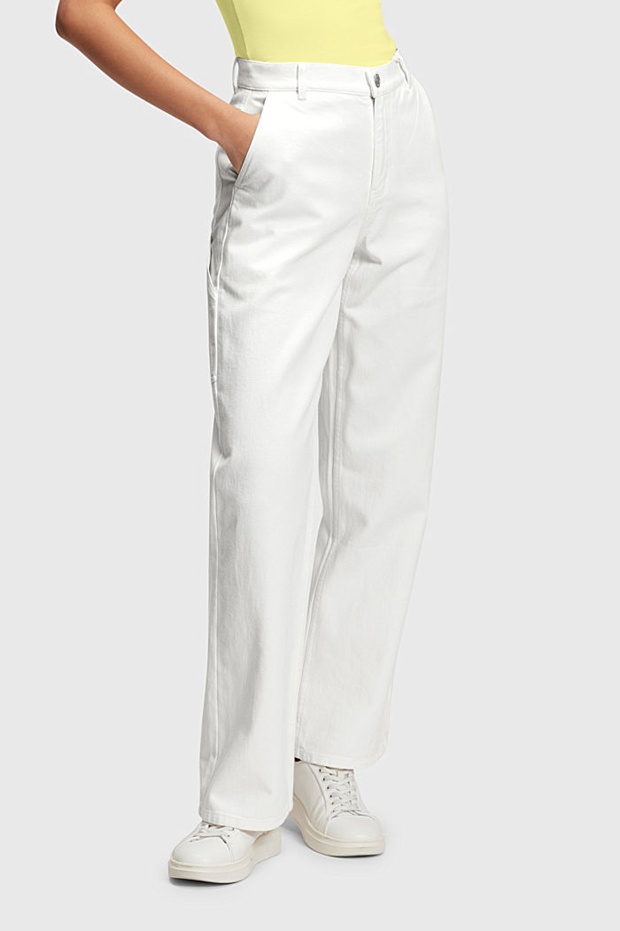 Cargo trousers, WHITE, detail-asia image number 0