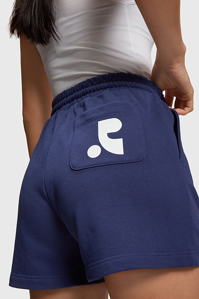 平紋針織短褲, 海軍藍, detail-asia image number 3