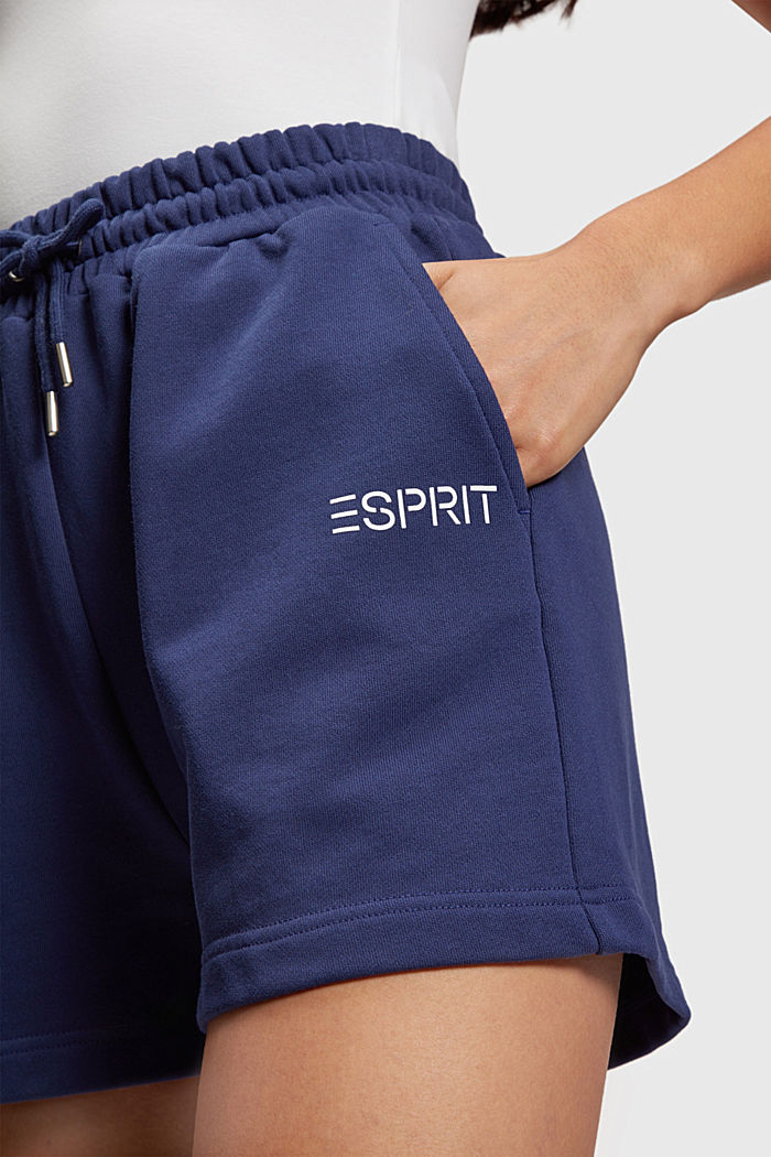 平紋針織短褲, 海軍藍, detail-asia image number 2