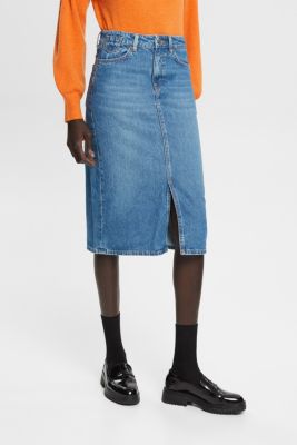 Denim skirt, organic cotton