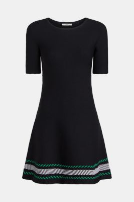 Seamless knit mini dress