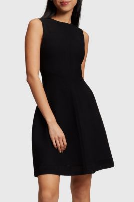 Seamless knit mesh dress