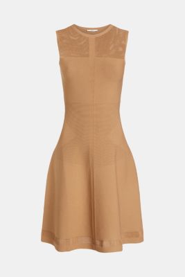 Shop the Latest in Women's Fashion Seamless knit mesh dress ESPRIT