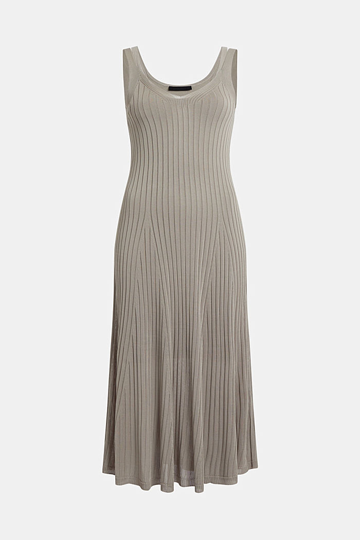 2-in-1 ribbed tank dress set, SAND, detail-asia image number 5
